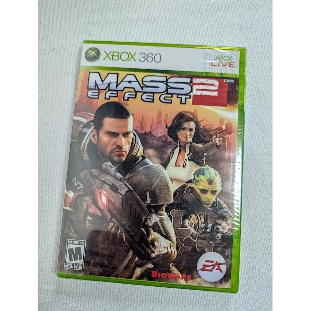 Mass Effect 2 Microsoft Xbox 360 Live‎ 2010 Game Brand New Sealed Free Shipping